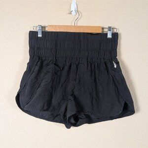 FP Movement The Way Home Shorts in Black Women's L Athletic